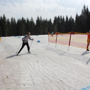Školní závody v běhu na lyžích