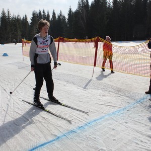 Školní závody v běhu na lyžích