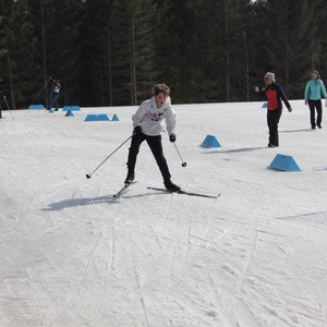 Školní závody v běhu na lyžích
