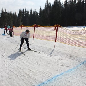 Školní závody v běhu na lyžích