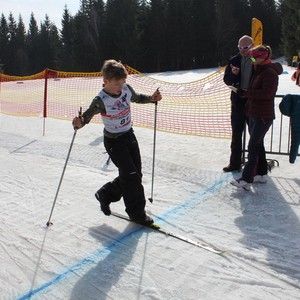 Školní závody v běhu na lyžích