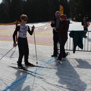 Školní závody v běhu na lyžích