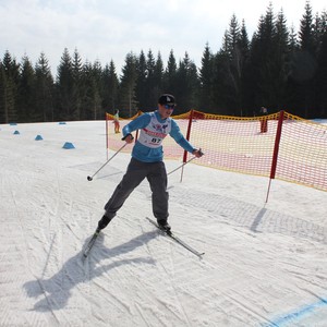 Školní závody v běhu na lyžích