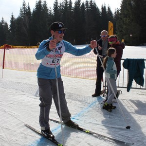 Školní závody v běhu na lyžích