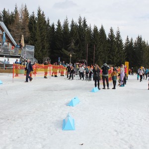 Školní závody v běhu na lyžích
