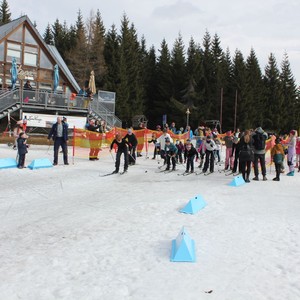 Školní závody v běhu na lyžích