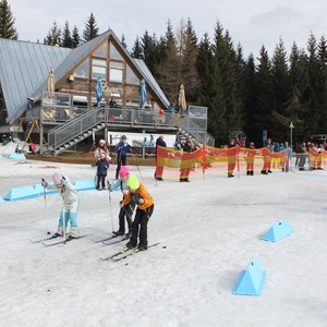 Školní závody v běhu na lyžích