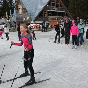 Školní závody v běhu na lyžích