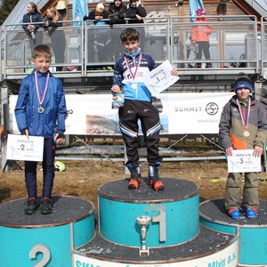 Školní závody v běhu na lyžích