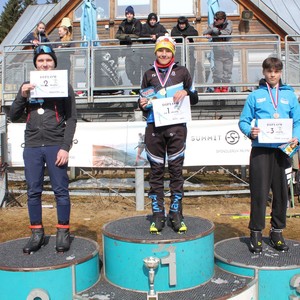 Školní závody v běhu na lyžích