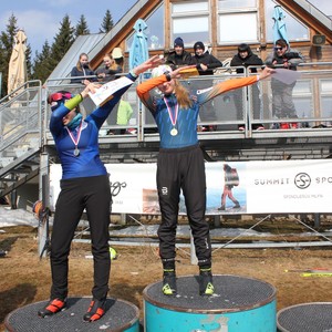 Školní závody v běhu na lyžích