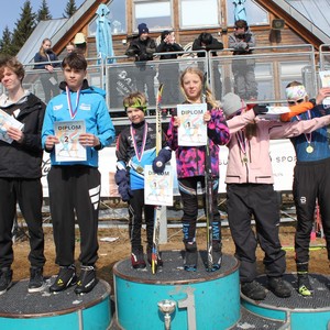 Školní závody v běhu na lyžích