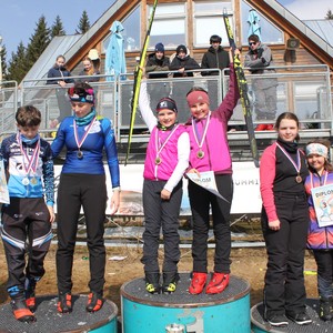 Školní závody v běhu na lyžích