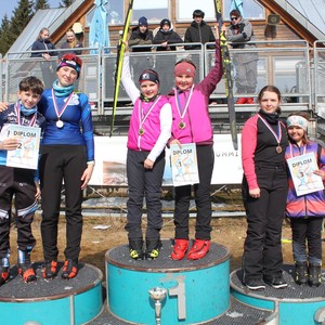 Školní závody v běhu na lyžích