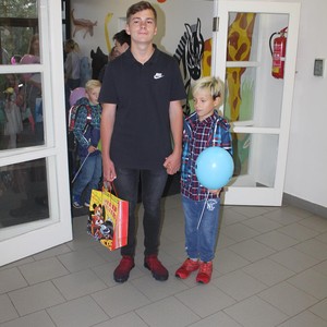 Slavnostní zahájení nového školního roku - 1. třída