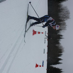 Školní závody v běhu na lyžích