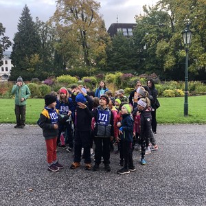 Běh zámeckým parkem