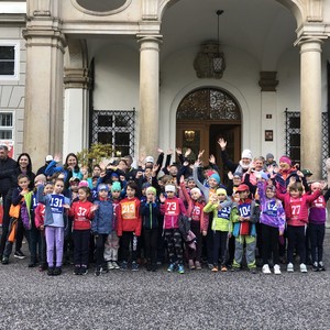 Běh zámeckým parkem