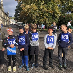 Běh zámeckým parkem