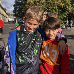 Běh zámeckým parkem