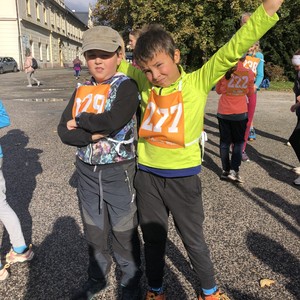 Běh zámeckým parkem