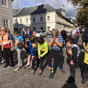 Běh zámeckým parkem