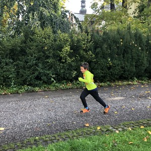 Běh zámeckým parkem