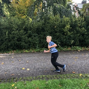 Běh zámeckým parkem