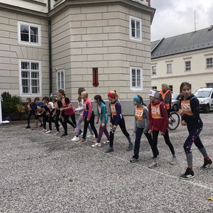 Běh zámeckým parkem