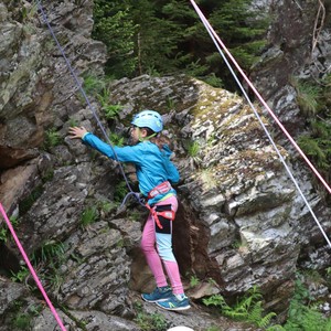 Třetí třída - lezení na skále