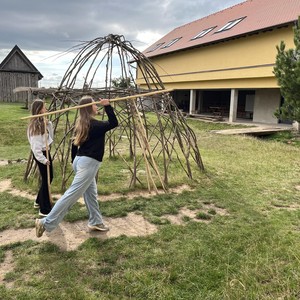 Exkurze archeopark Všestary 6. + 7. třída