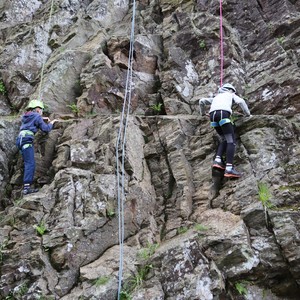 Třetí třída - lezení na skále