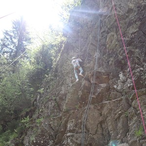 Třetí třída - lezení na skále