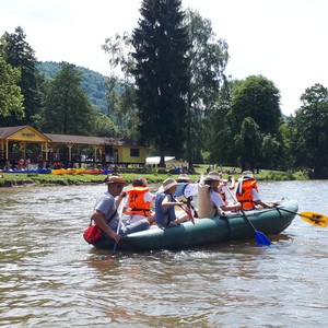 Vodáci na Jizeře - výlet 4.třídy