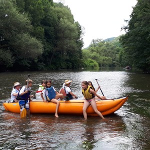 Vodáci na Jizeře - výlet 4.třídy