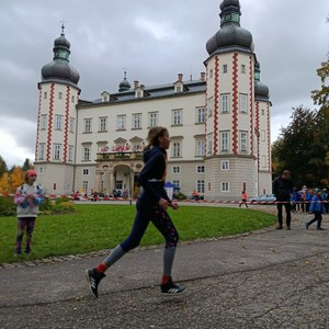 Běh zámeckým parkem