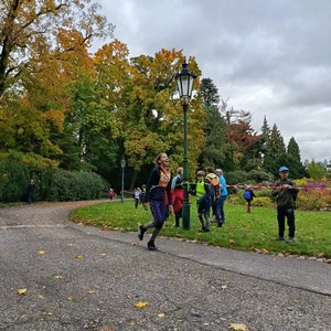 Běh zámeckým parkem