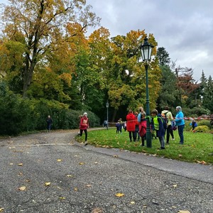 Běh zámeckým parkem