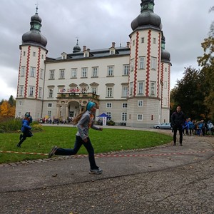 Běh zámeckým parkem