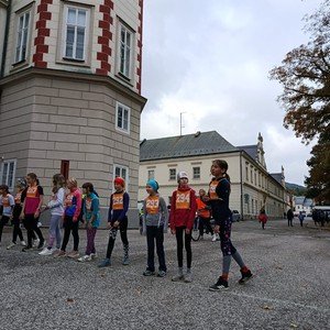 Běh zámeckým parkem