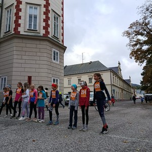 Běh zámeckým parkem