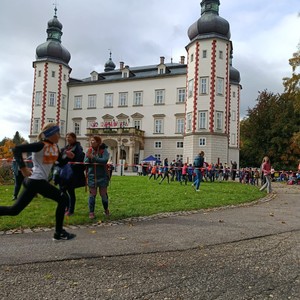 Běh zámeckým parkem