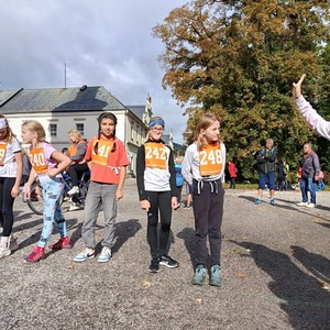 Běh zámeckým parkem