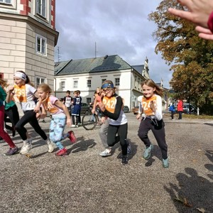 Běh zámeckým parkem