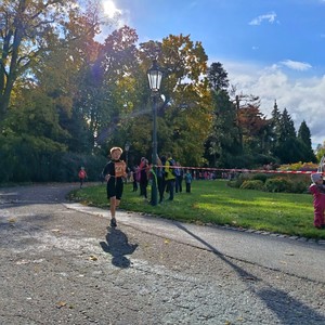 Běh zámeckým parkem